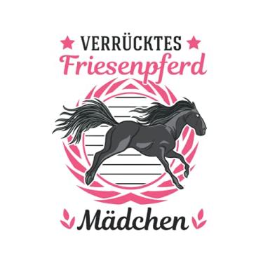 Imagem de Friesenpferd Tagesplaner: Verrücktes Friesenpferd Mädchen Friese Pferd/Kalender 2022 / Wochenplaner Tagesplaner Planer/Planungsbuch To-Do-Liste / 6x9 Zoll / 100 ausfüllbare Seiten