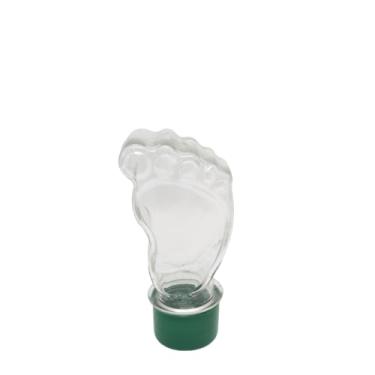 Imagem de 50 Tubetes Baleiro Mini Pezinho Revelação Chá De Bebê (Verde escuro)