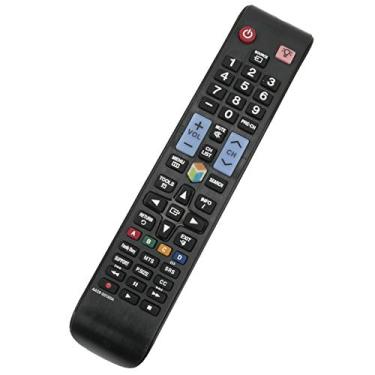 Imagem de AIDITIYMI Controle remoto de substituição AA59-00580A compatível com Samsung Smart TV UN32EH5300F UN50EH5300F UN50EH5300F UN50ES6100F UN50ES6100F UN55ES7550F UN40ES6150F UN75ES9000 UN40ES9000 6ES610 0