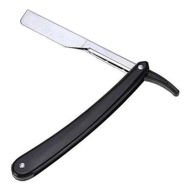 Imagem de Navalhete Inox Barbear Profissional Suporte Para Navalha - Western, Pr