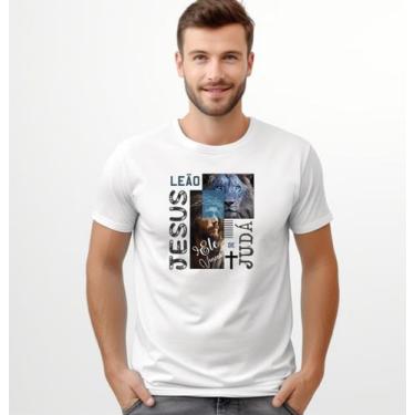 Imagem de Camisa Camiseta Masculina Evangélica Cristã Gospel Yeshua Religiosa Vá
