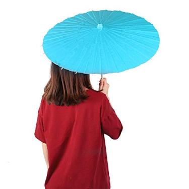 Imagem de Guarda -chuva de Em Branco Branco, Guarda -chuva, Decoração de Guarda -chuva de DIY Projecimentos de Guarda -chuva DIY DIY para Pintura à Mão (Azul)