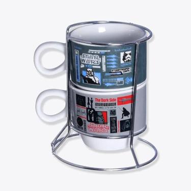 Imagem de Kit 2 Xícaras The Dark Side Star Wars - Zona Criativa