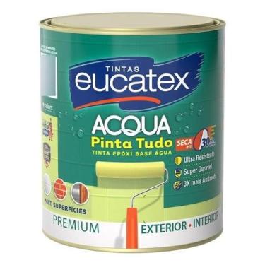 Imagem de Tinta Epóxi Base Água Branco 900ml Eucatex - Epóxi Acqua