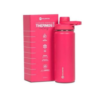 Imagem de Garrafa Térmica Original Goldentec 500ml, Pink
