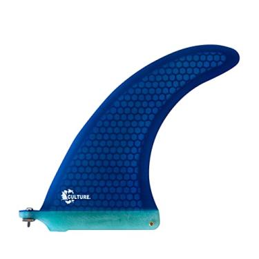 Imagem de Culture Supply Barbatana única Signature RTM Honeycomb Surfboard - 5 cores | 3 tamanhos (azul, 20 cm)