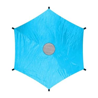 Imagem de Deevoka Trampoline Sombra Tampa de Trampopinho de Trampopinho Proteção à prova d'água Proteção de trampolim Cobrar verão Trampoline Sun Protection Outdoor, 1.83m