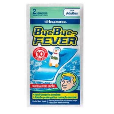 Imagem de Adesivo Bye Bye-Fever Para Adultos 10 Horas 2un - Hisamitsu