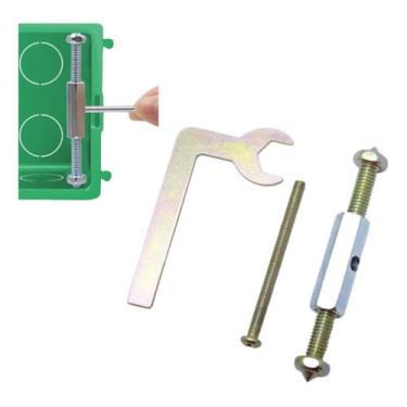 Imagem de Reparo Salva Caixinha Kit 10pçs Luz Tomada Conserto Aba Quebrada