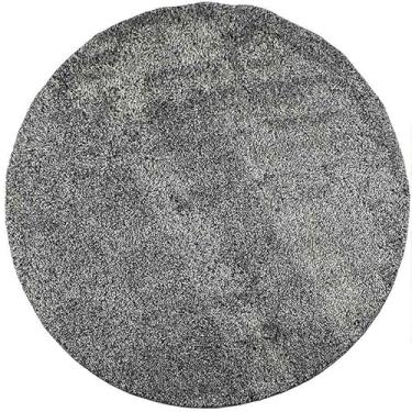 Imagem de Tapete Redondo 1,20m Quarto Sala Escritório Pelo Macio Antiderrapante (Duo)