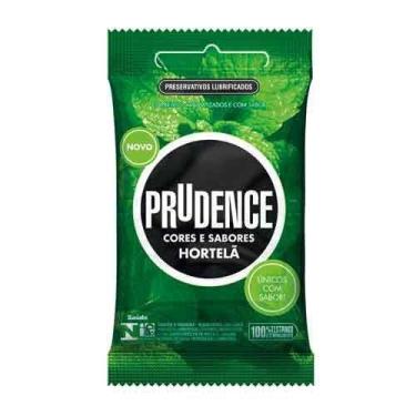 Imagem de Preservativo Prudence Cor Aroma e Sabor Hortelã 3 unidades