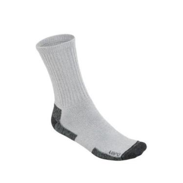 Imagem de Meia Lupo masculina atoalhada Ref.: 03235, Cinza, Preto, M - 37 - 40