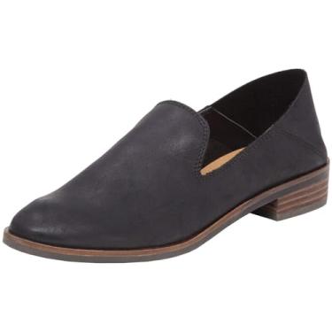 Imagem de Lucky Brand Mocassim feminino Cahill, Preto, 37