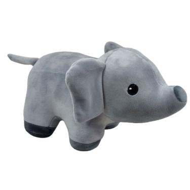 Imagem de Elefante De Pelúcia Cinza 24 Cm Comp. Linha Baby Lavável