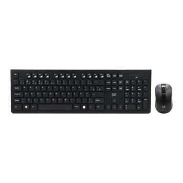 Imagem de Teclado e Mouse Sem Fio Conforto Multimidia 1200dpi TC212 Multilaser