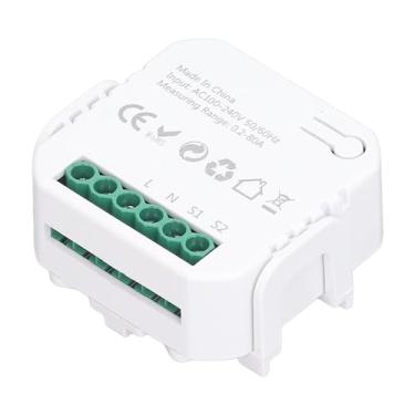 Imagem de Medidor de Energia Inteligente, Monitor de Consumo de Energia WiFi, CA Monofásica para ZigBee (Preto)