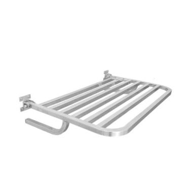 Imagem de Banco Cadeira Articulado Inox p/ Banho 70x45 Montana Hydro  PCD e Idos