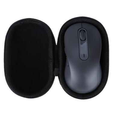 Imagem de Lebakort Estojo de armazenamento compatível com mouse de tamanho completo Logitech Signature M650 L/M550 L (capa preta)