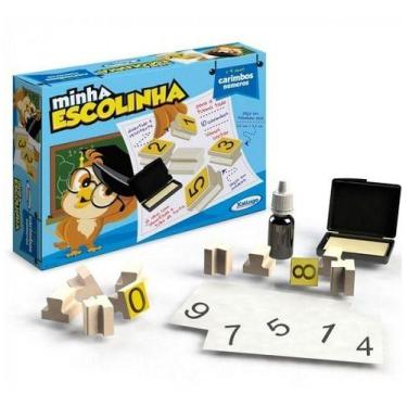 Imagem de Carimbos Numeros Minha Escolinha Xalingo 5155.4 - Napolestore