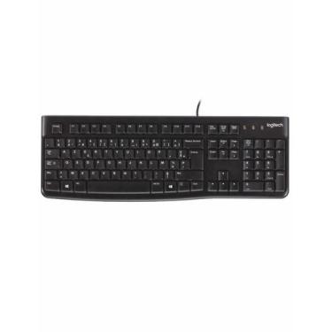 Imagem de Teclado Logitech K120 Com Fio USB Preto, Preto