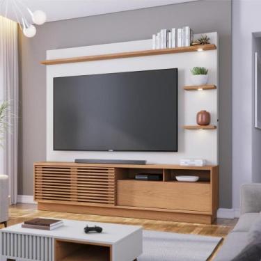 Imagem de Home para TV ate 70 Polegadas Barton Freijo Off-White Matte - CASA H
