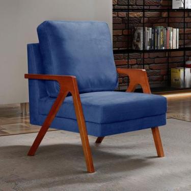 Imagem de Poltrona Kiara Decorativa Moderna Confortável Sala Recepção Flecha - B