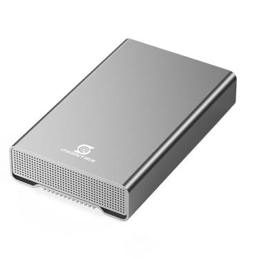 Imagem de OSENTRiX GX100 Disco rígido externo USB 3.2 Gen 2 USB-C de 12 TB com hub USB para Windows ou MacOS Desktop PC/Laptop