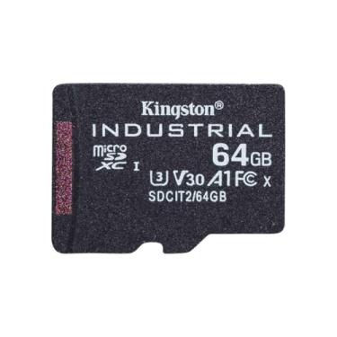 Imagem de Kingston Cartão industrial 64 GB microSDXC C10 A1 pSLC SDCIT2/64 GBSP