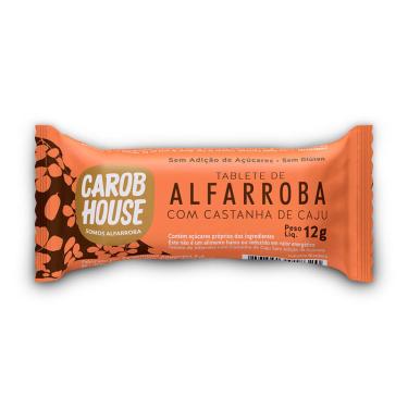 Imagem de Alfarroba Bombom Castanha Caju Carob House 12g
