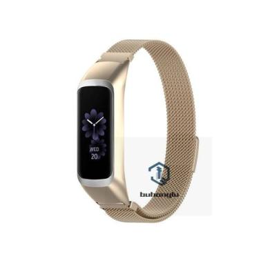 Imagem de Pulseira Milanese Metal Compativel Saamsuung Gaalaaxy Fit 2 SM-R220 - 