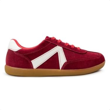 Imagem de Tênis Vizzano Feminino Casual Camurça/pelica Vermelho 1025/branco 99-1430.102.20280.99161 39