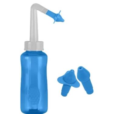Imagem de Higienizador para Lavagem Nasal com Garrafa de 300ml e 2 Bicos – Limpeza Eficaz e Conforto Respiratório