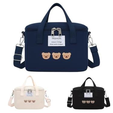 Imagem de Bolsa Térmica Com Alça Transversal, Porta Marmita Lancheira Escola Trabalho Passeio Academia