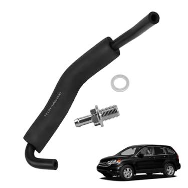 Imagem de YzusGomumu Válvula de ventilação positiva do cárter (PCV) tubo compatível com Honda Accord 2003-2007 2007-2011 CRV 2.4L substitui 17131-RAA-A00 17130-RBB-A01