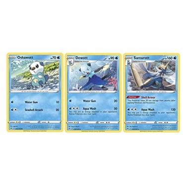 Imagem de Pokemon Samurott 35/185 - Vivid Voltage - Rare 3 Card Lot