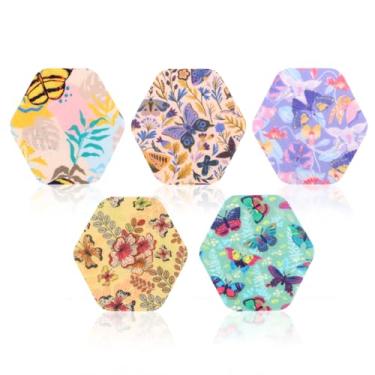 Imagem de 25un Adesivos Sensor para Libre 2/3, 5 Estilos Adesivos de Sensor à Prova d'Água CGM Respiráveis Compatíveis com Libre 2 e 3 (Estilo Borboleta)