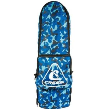 Imagem de Mochila para Kit de Mergulho Cressi Basic 3 Camu, Azul