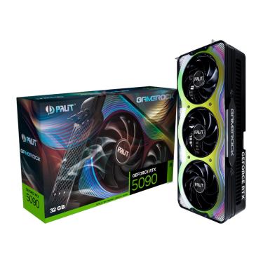 Imagem de Placa de Video Palit Geforce RTX 5090 32GB GDDR7 512BITS NE75090019R5-GB2020G