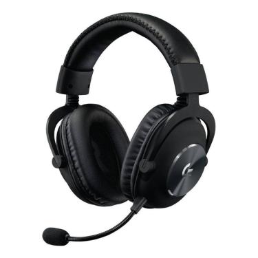 Imagem de Headset Gamer Sem Fio Logitech Pro X - Preto (981-000906)