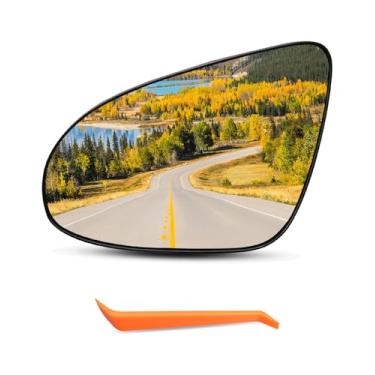 Imagem de Vidro do espelho lateral do motorista adequado para Toyota Camry 2012-2017 Avalon Hybrid 2013-2018, vidro retrovisor lateral esquerdo com placa traseira aquecida