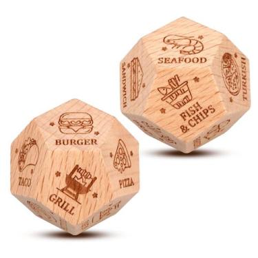 Imagem de 2 peças de ideias para encontros noturnos Dice Couples Presentes para 