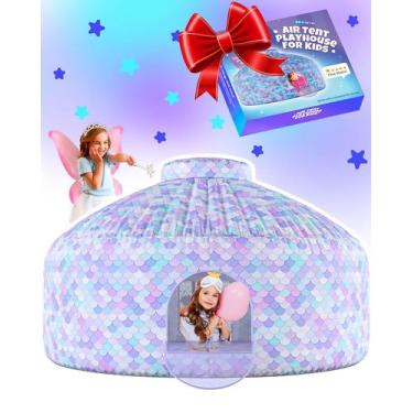 Imagem de Barraca inflável Skywin-Air para crianças Playhouse 196x127cm com port