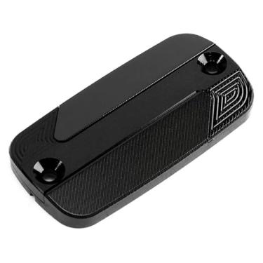 Imagem de BYYINGSUS Tampa do reservatório de fluido de freio dianteiro CNC para motocicleta compatível com CB650R CBR650R CBR 650R 650 R 2019-2023 2021 2022 (preto)