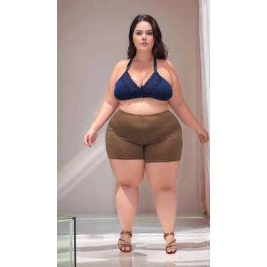 Imagem de SHORTS Anti Atrito SUPER BIG PLUS SIZE não ASSADURA Anaguá lycra do Ta