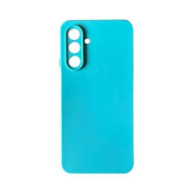 Imagem de Capinha Transparente Para Samsung M36 - Capa TPU Premium - DB, Azul-Cl