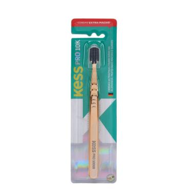Imagem de Escova Dental Kess Pro 10K Metallic Gold Extra Macia