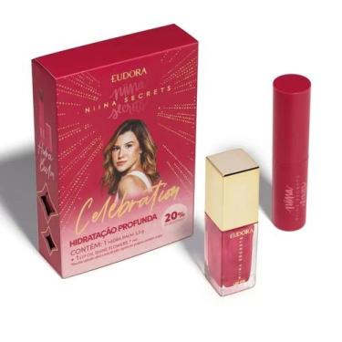 Imagem de Niina Secrets Celebration: Hidra Balm 3,2g + Lip Oil Shine Flowers 7ml