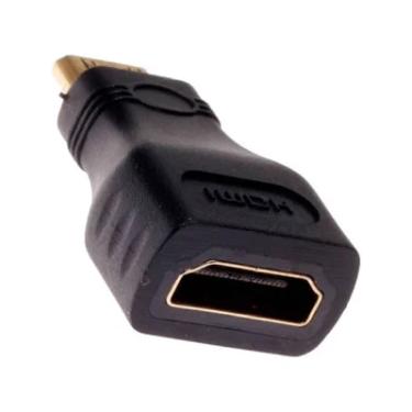 Imagem de Adaptador Mini HDMI Para HDMI Femea 1080p Para Camera Canon