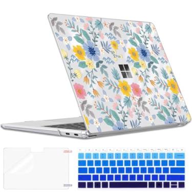 Imagem de LCMOCICO Capa compatível com laptop Microsoft Surface de 13 polegadas 2025 Copilot+PC (modelo 2095), capa rígida de plástico com padrão impresso para laptop Microsoft Surface de 13 polegadas 2025