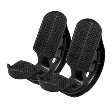 Imagem de Pegciuho 2 Peças de Maca de Pé, Prancha de Balanço, Maca de Panturrilha, Exercício, Massagem No Tornozelo, Fitness, PP, Antiderrapante, Fácil de Limpar, Portát, Preto